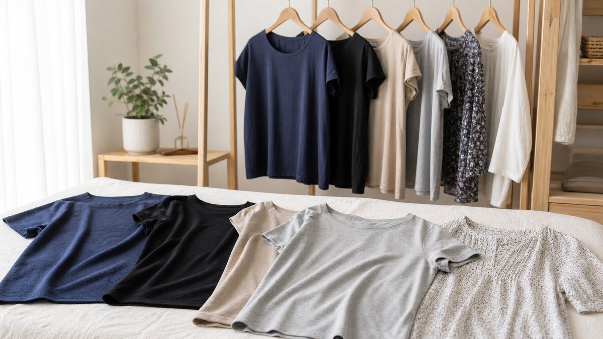 汗ジミが目立たない服の色の選び方アイキャッチ